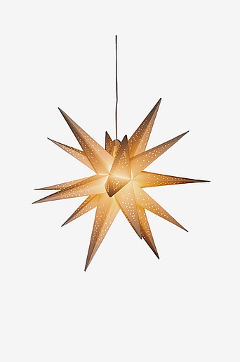 3-D paperitähti LED, korkeus 60 cm