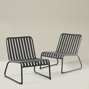 BELLEVILLE loungetuolit, 2/pakk.