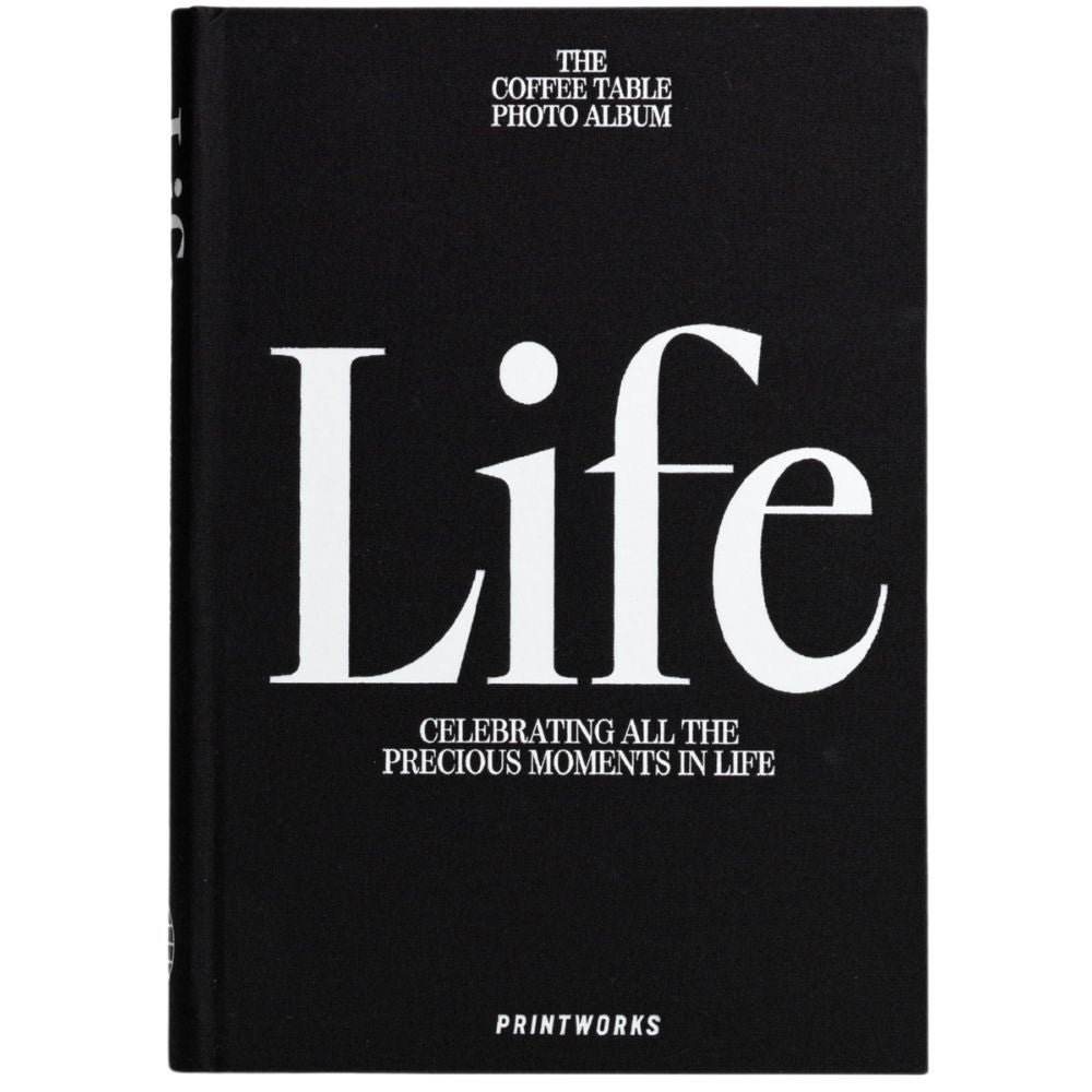 Printworks, Photo Book - Life, Black