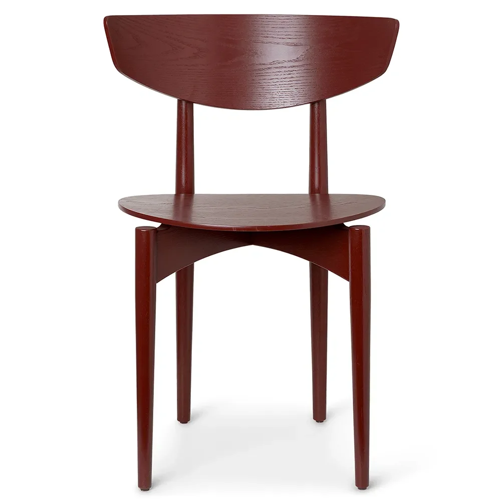 Ferm Living, Herman Ruokapöydän tuoli Wood - Red Brown
