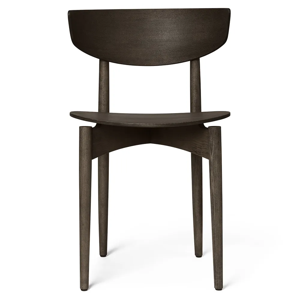 Ferm Living, Herman Ruokapöydän tuoli Wood - Dark Stained Beech