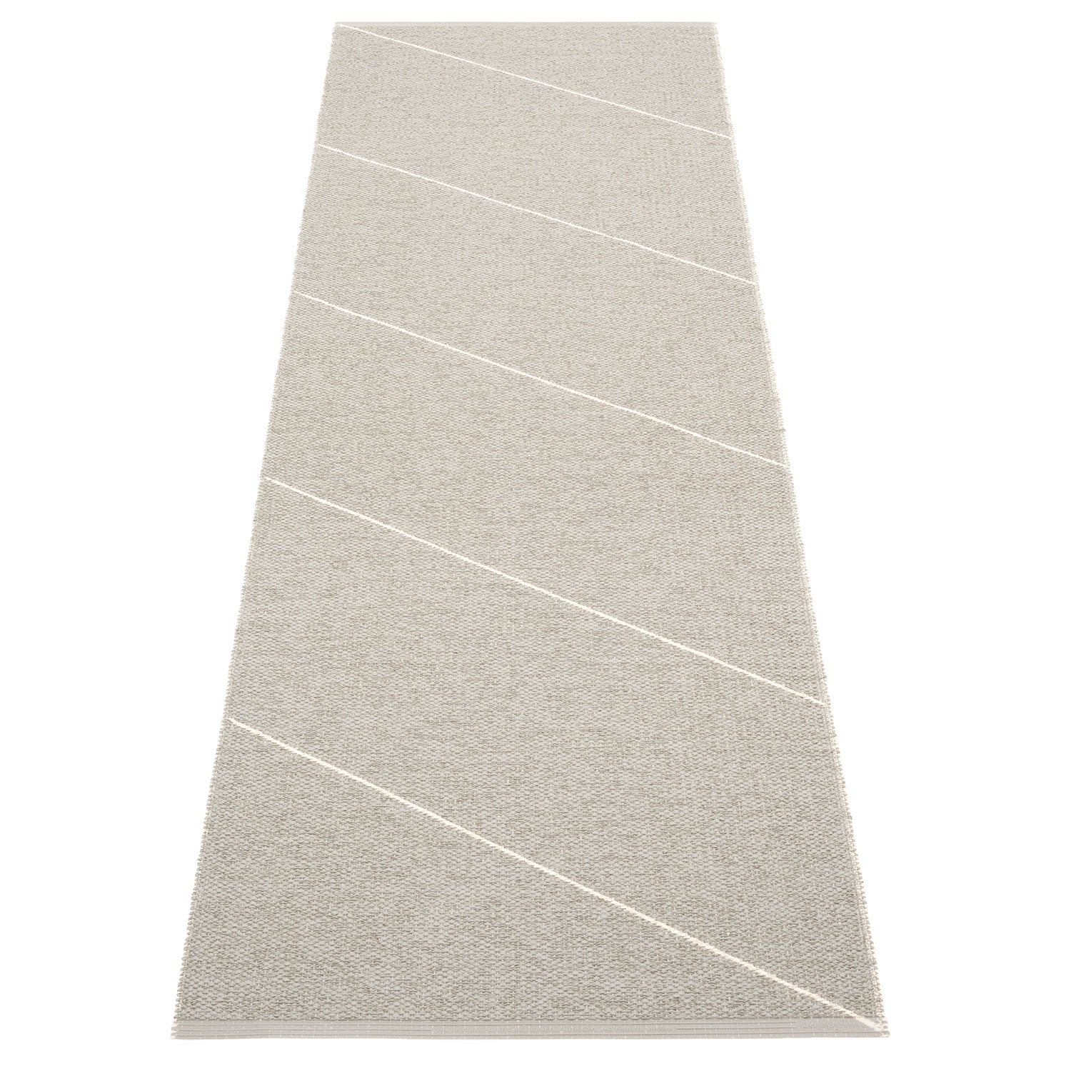 Pappelina, Randy matto 70x225 cm warm grey / vanilla