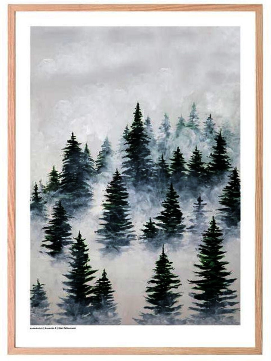 Kaverini Usvametsä juliste 70x100 cm