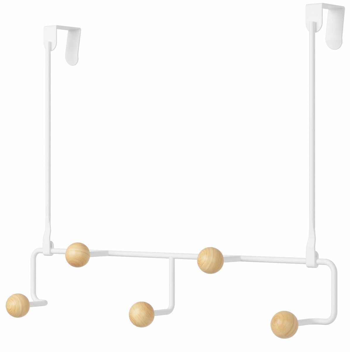 Umbra Estique naulakko oven päälle 41,9x9,5x7,6 cm valkoinen