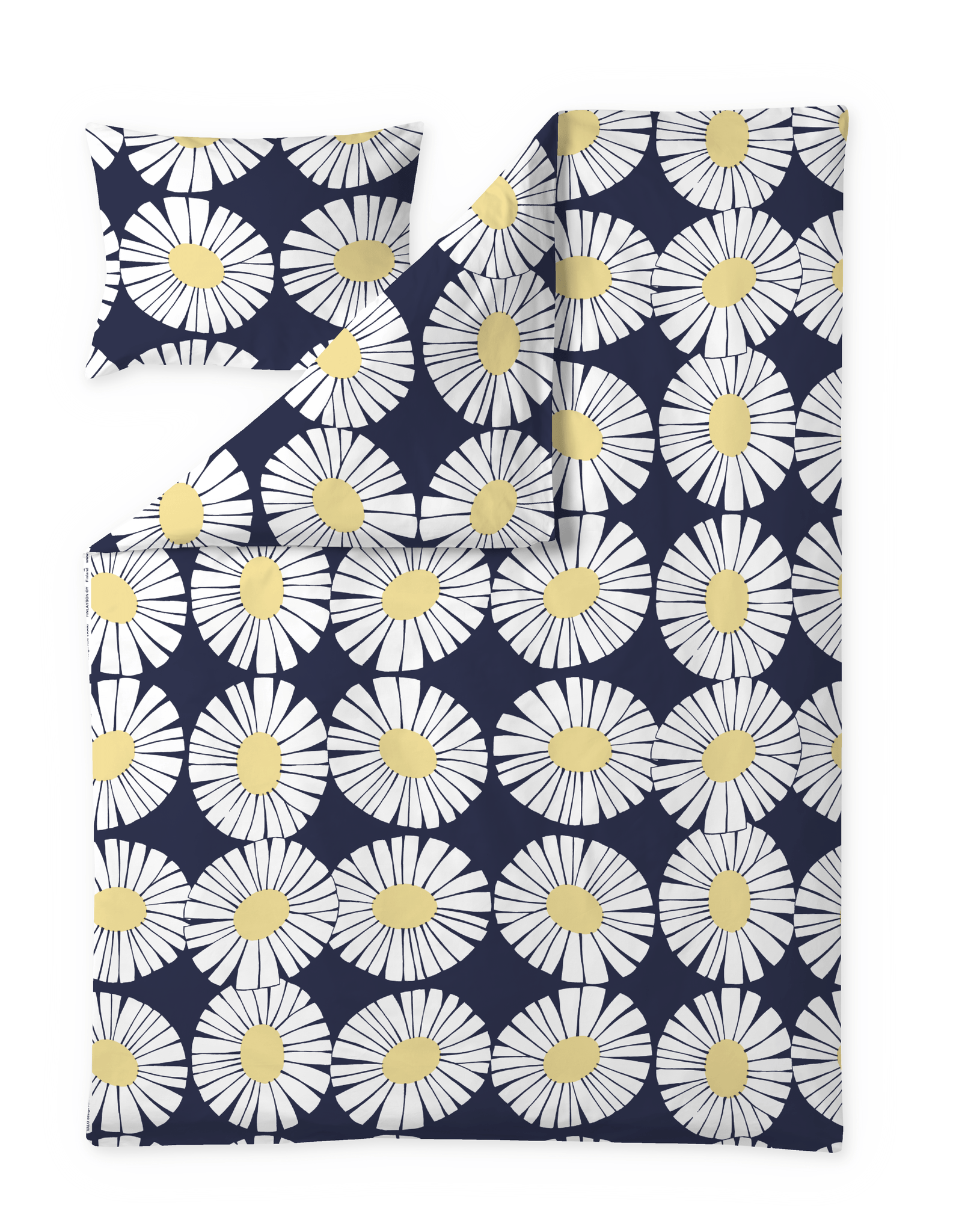 Finlayson Valo pussilakanasetti Tummansininen / Keltainen