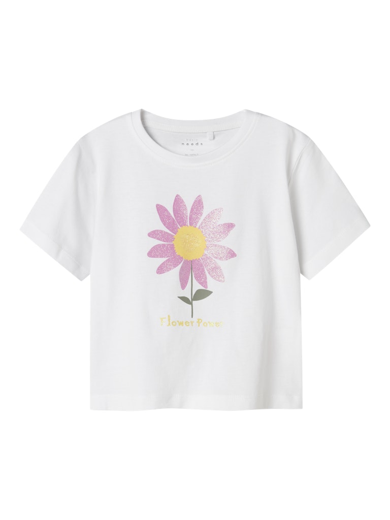 Name It lasten t-paita, NMFVEEN SS REG TOP Valkoinen