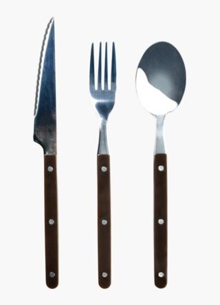 Juliane aterinsetti 3 osaa ruskea